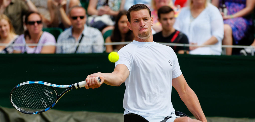 Joachim Gérard - © Richard Van Loon (tennisfoto.net)