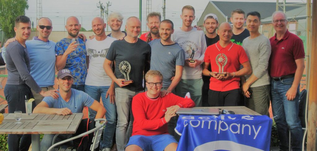 De deelnemers aan het voorbije clubkampioenschap van Active Company - © Johan Hellemans