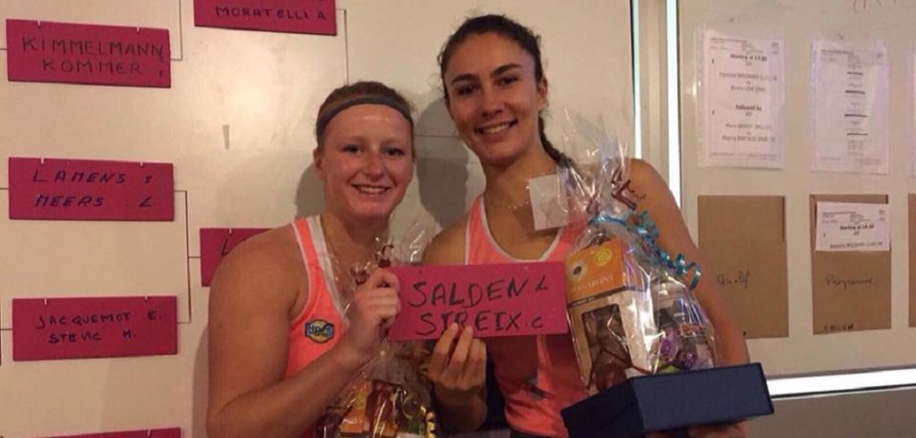 Lara Salden en Camille Sireix - © Lara Salden (Facebook)
