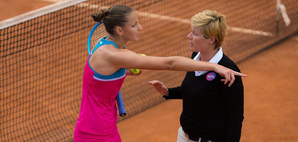 Karolina Pliskova en Marta Mrozinska - © Jimmie48 Photography