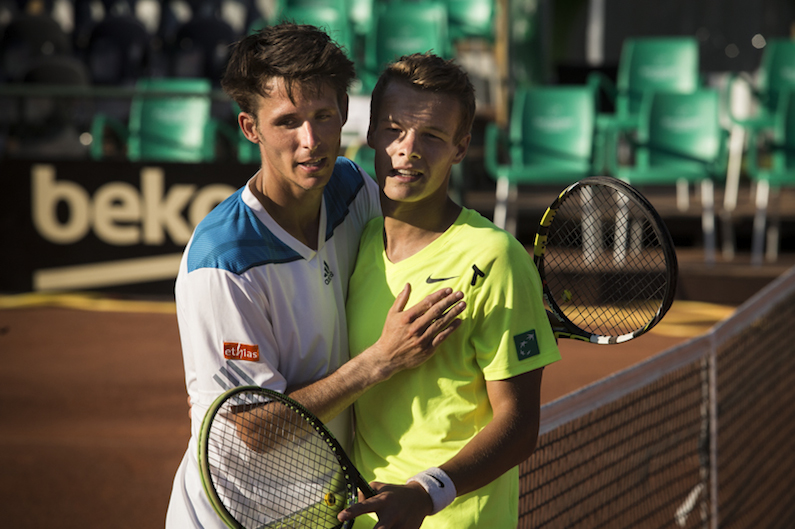 Julien Cagnina en Michaël Geerts © Nick Verhaeghe