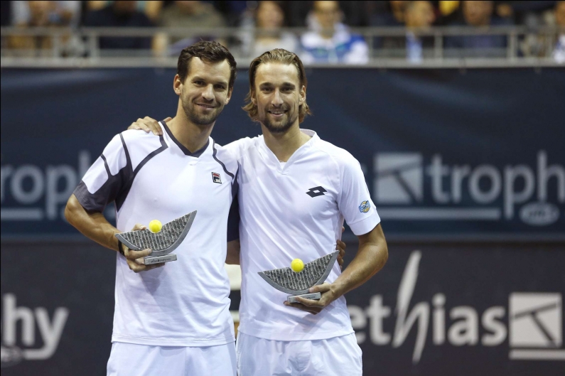 Ruben Bemelmans en Philipp Petzschner - © Philippe Buissin/IMAGELLAN