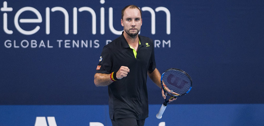 Steve Darcis European Open 2017 © L. Dieffembacq (Imagellan)