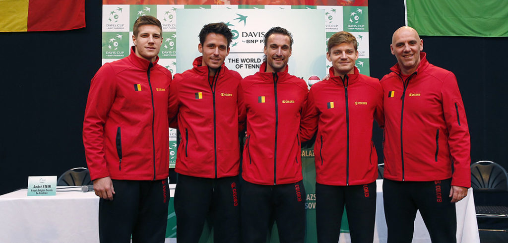 Het Belgische Davis Cup-team - © IMAGELLAN