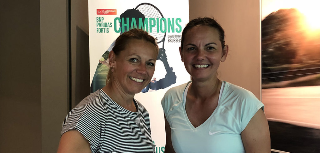 Sabine Appelmans en Dominique Monami - © Melissa Van de Wiele