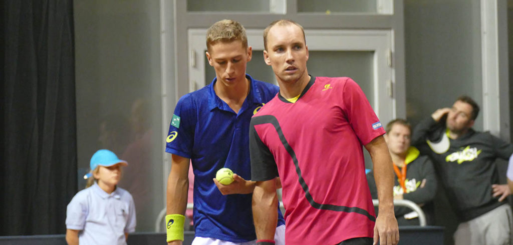 Steve Darcis & Kimmer Coppejans - © Melissa Van de Wiele