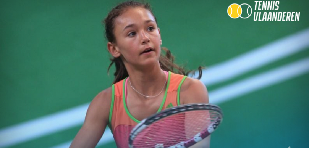 Tilwith Di Girolami - © Tennis Vlaanderen (Twitter)