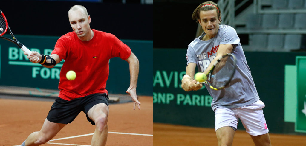 Steve Darcis & Arthur De Greef - © Philippe Buissin/IMAGELLAN