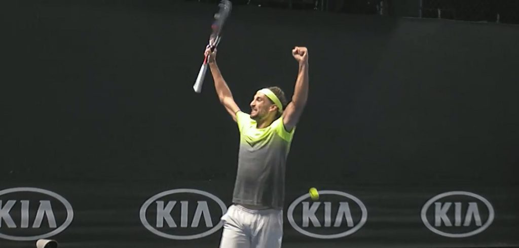Ruben Bemelmans - © YouTube Australian Open