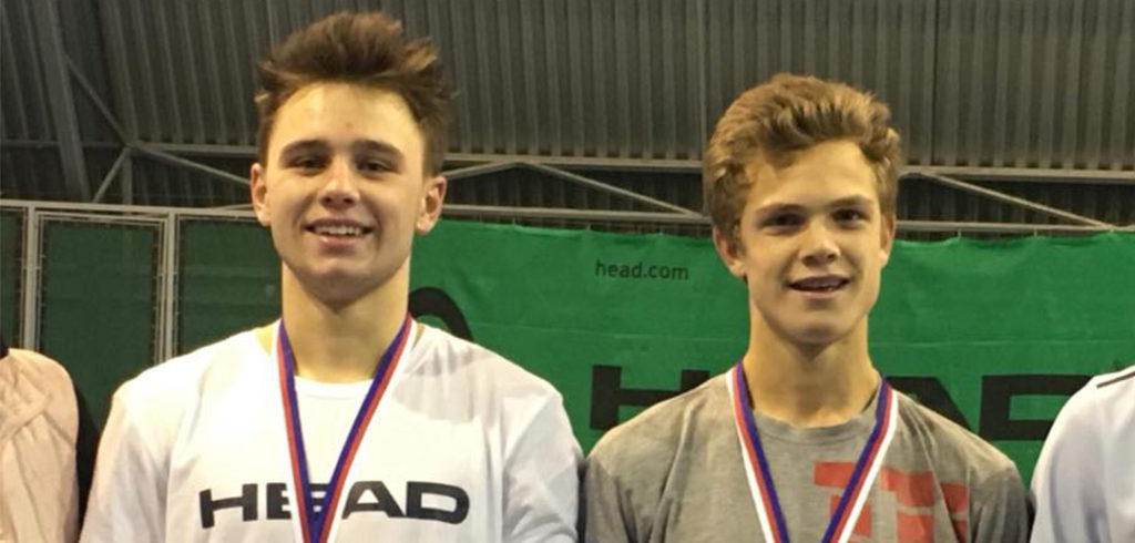 Arnaud Bovy en Michal Mikula - © Facebook (Bovy Family Sports)