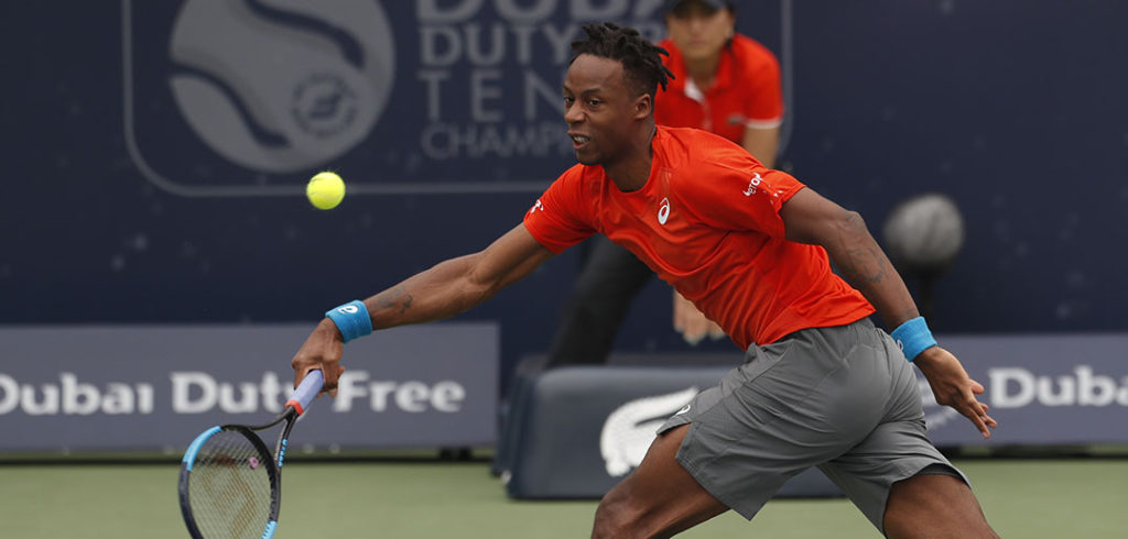 Gaël Monfils - © Dubai Duty Free Tennis Championships