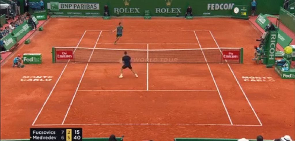 Daniil Medvedev no look - © Screenshot YouTube