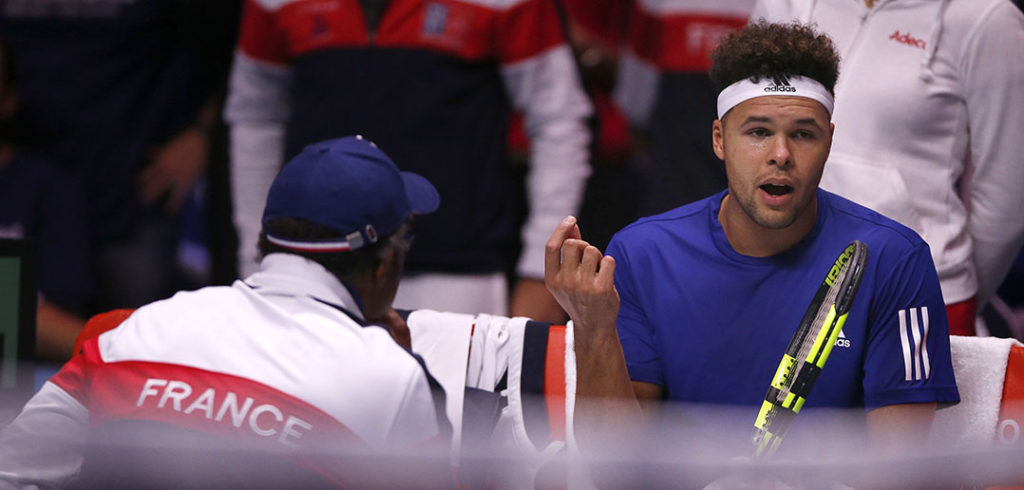 Yannick Noah en Jo-Wilfried Tsonga - © Imagellan