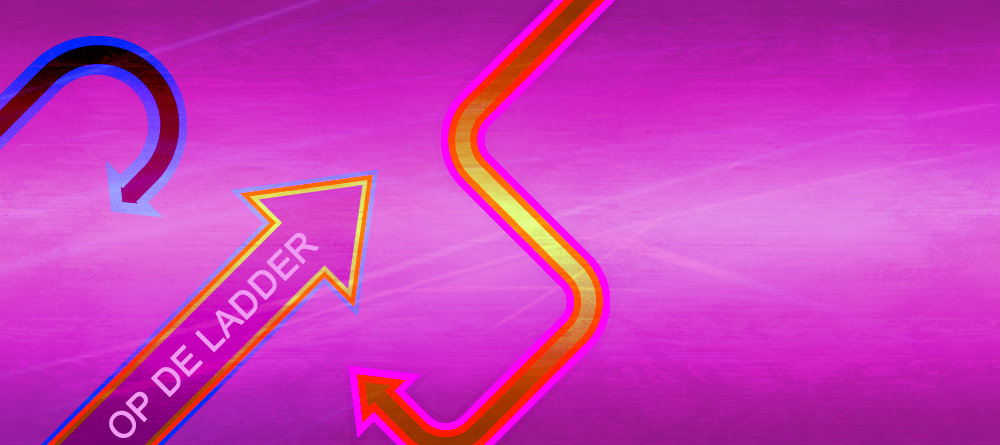 Op de ladder