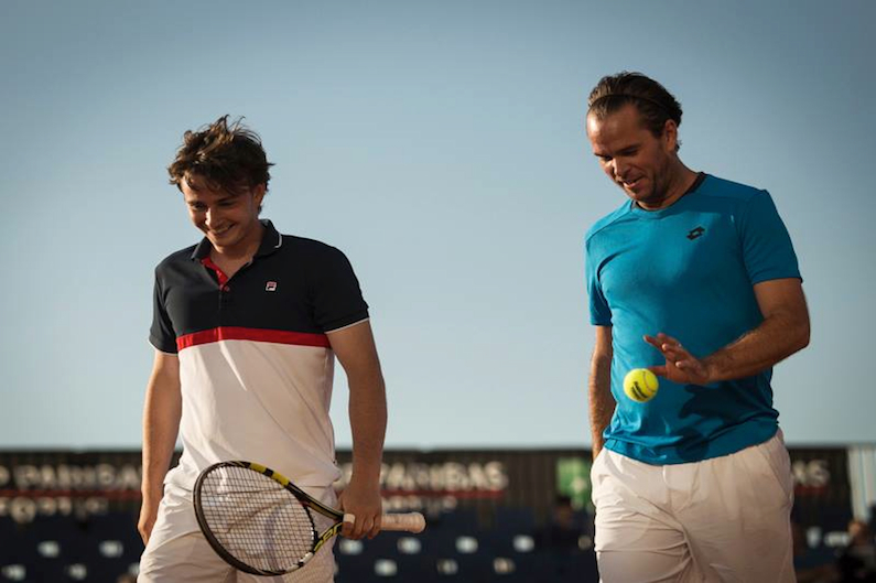 James Junior Storme en Xavier Malisse - © Nick Verhaeghe