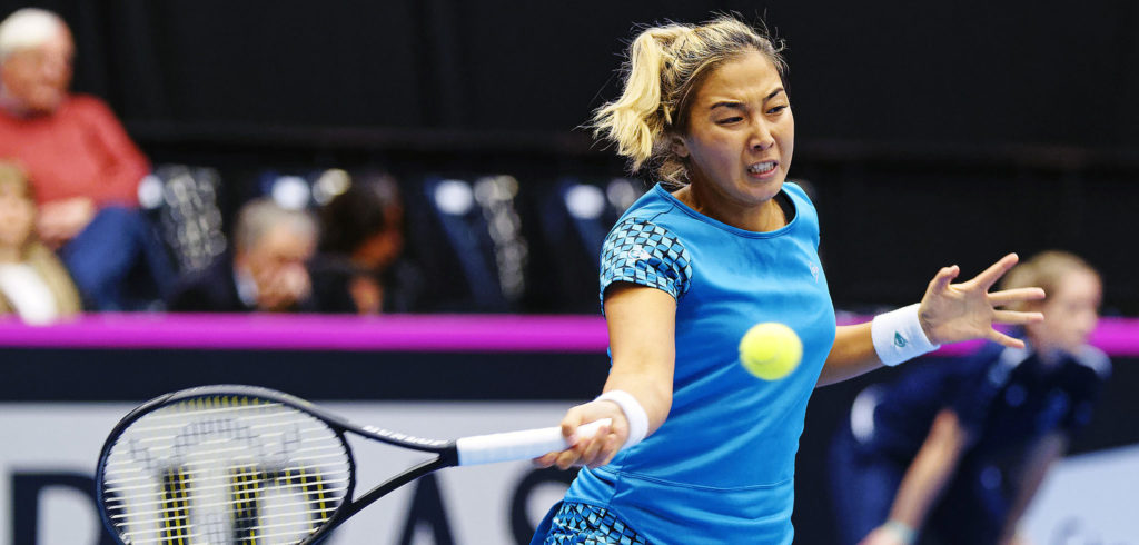Zarina Diyas - © Richard Van Loon (toptennis.photos)