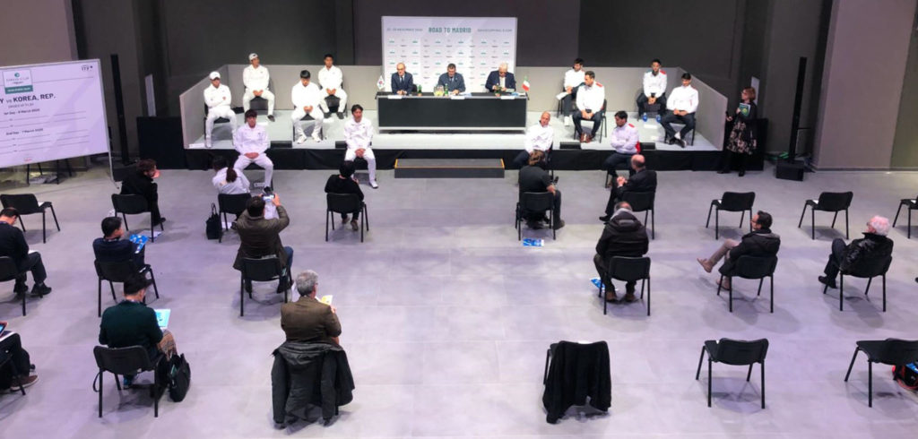 Davis Cup Italië - Zuid-Korea - © Federtennis (Twitter)