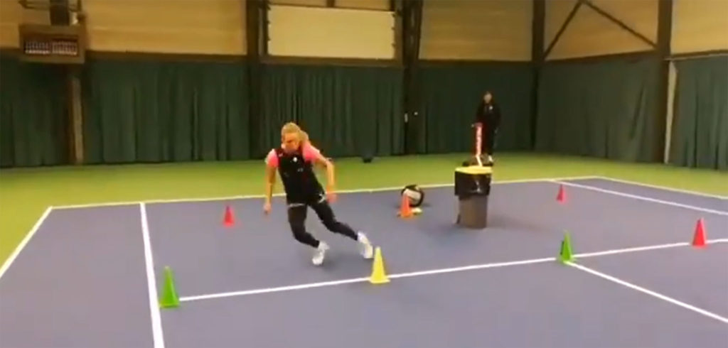Elise Mertens - © Elise Mertens (Twitter)