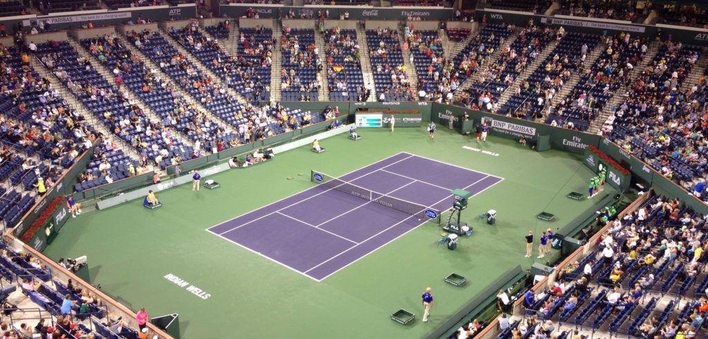 Indian Wells stadion - © Tom Fassbender (Flickr)
