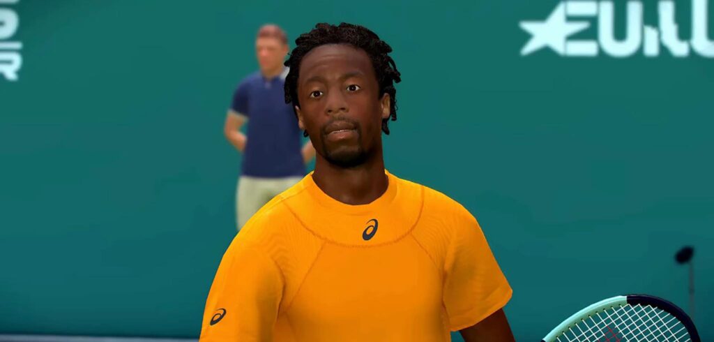 Gaël Monfils in Tennis World Tour - © Tennis World Tour