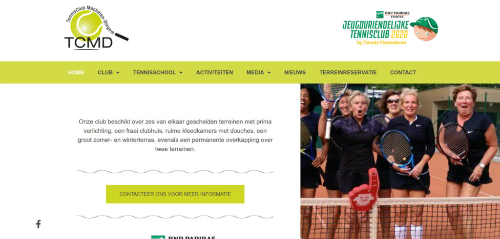 Nieuwe website T.C. Machelen-Diegem - © T.C. Machelen-Diegem