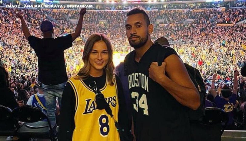 Anna Kalinskaya en Nick Kyrgios - © Anna Kalinskaya (Instagram)