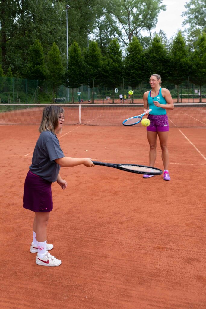 Yanina Wickmayer en Kristi Panken - © Nicolas Van Bruysel