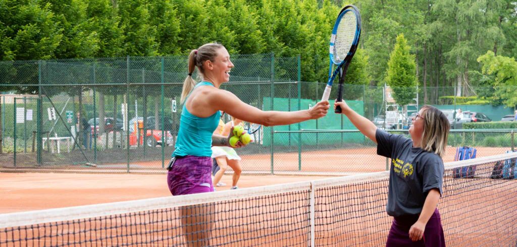 Yanina Wickmayer en Kristi Panken - © Nicolas Van Bruysel