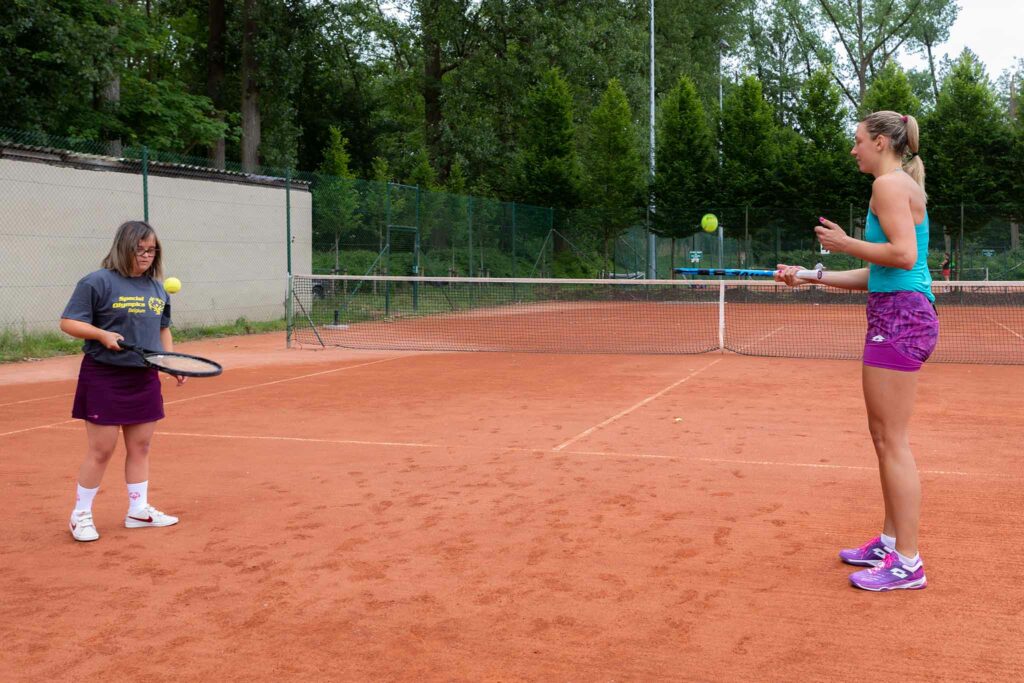 Yanina Wickmayer en Kristi Panken - © Nicolas Van Bruysel