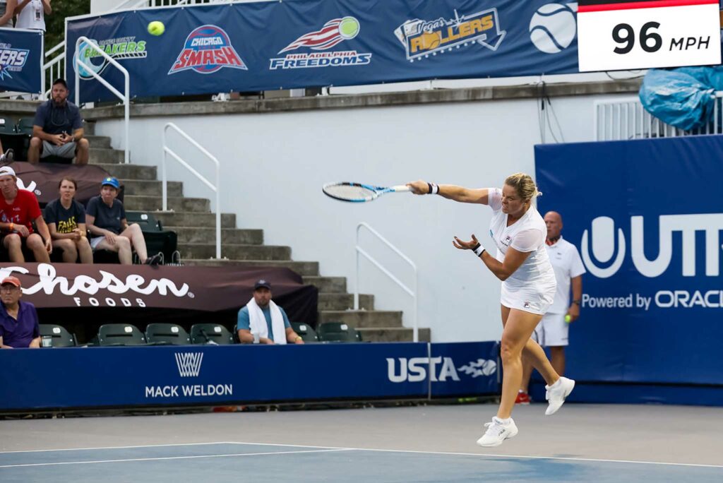 Kim Clijsters - © World TeamTennis