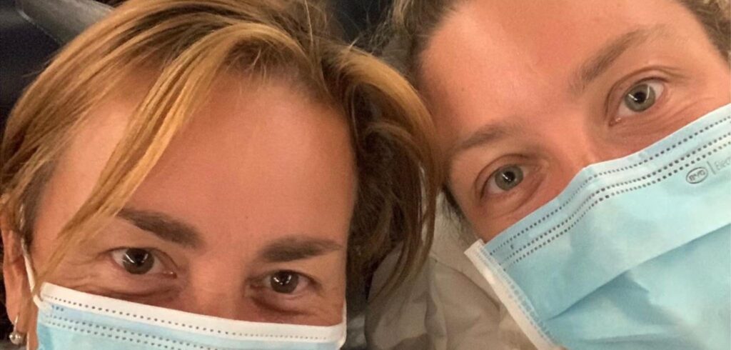 Ann Devries en Yanina Wickmayer - © Ann Devries (Instagram)