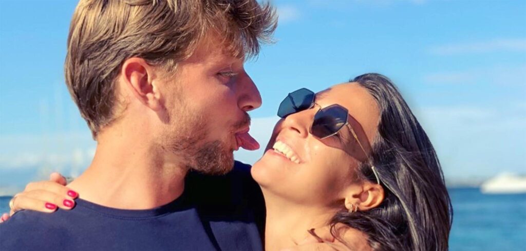 David Goffin en Stéphanie Tuccitto - © Stéphanie Tuccitto (Instagram)