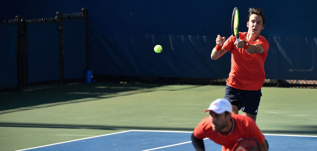 Sander Gillé en Joran Vliegen - © Andrew Ong (USTA)