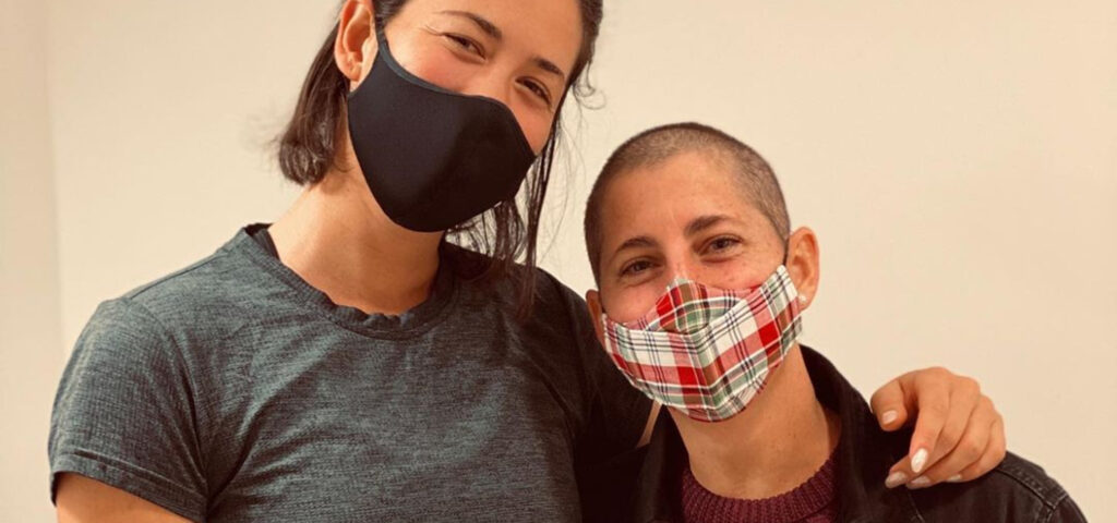 Garbiñe Muguruza en Carla Suárez Navarro - © Garbiñe Muguruza (Instagram)