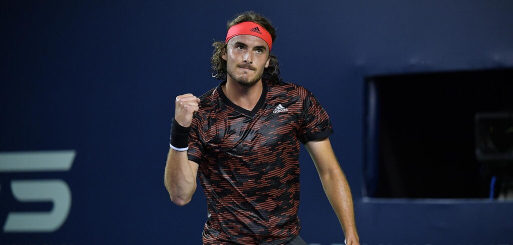 Stefanos Tsitsipas - © Ultimate Tennis Showdown